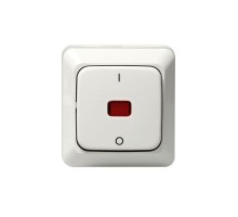 Выключатель 1-кл. 2п ОП Jussi 16А IP20 бел. ABB 2TKA000137G1