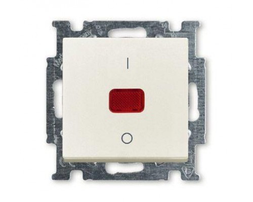 Выключатель 1-кл. 2п СП Basic 55 20А IP20 с клавишей сл. кость ABB 2CKA001020A0090