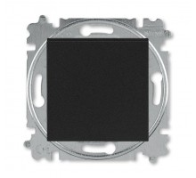 Выключатель 1-кл. 2п СП Levit IP20 антрацит/дым. черн. ABB 2CHH590245A6063