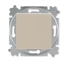 Выключатель 1-кл. 2п СП Levit IP20 кофе макиато/бел. ABB 2CHH590245A6018