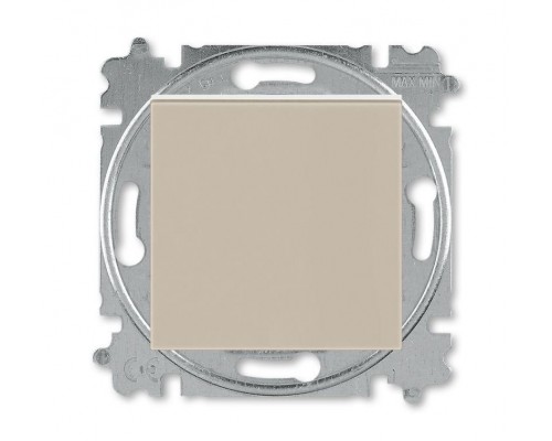 Выключатель 1-кл. 2п СП Levit IP20 кофе макиато/бел. ABB 2CHH590245A6018