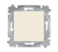 Выключатель 1-кл. 2п СП Levit IP20 сл. кость/бел. ABB 2CHH590245A6017