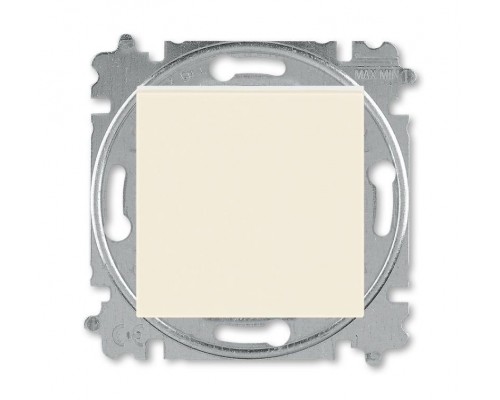 Выключатель 1-кл. 2п СП Levit IP20 сл. кость/бел. ABB 2CHH590245A6017