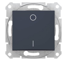 Выключатель 1-кл. 2п СП Sedna 16А IP20 (сх. 2) 250В графит SchE SDN0200270