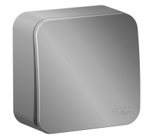 Выключатель 1-кл. ОП Blanca 10А IP20 (сх. 1) 250В алюм. SchE BLNVA101003