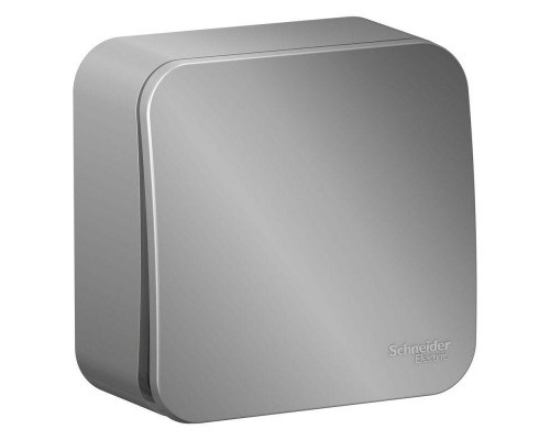 Выключатель 1-кл. ОП Blanca 10А IP20 (сх. 1) 250В алюм. SchE BLNVA101003