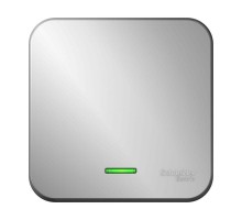 Выключатель 1-кл. ОП Blanca 10А IP20 (сх. 1) 250В с подсветкой алюм. SchE BLNVA101103