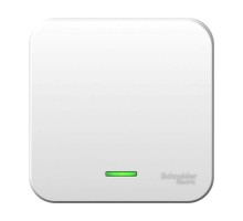 Выключатель 1-кл. ОП Blanca 6А IP20 (сх. 1) 250В с подсветкой бел. SchE BLNVA061101