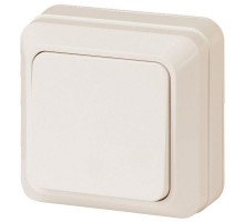 Выключатель 1-кл. ОП Quadro 10А IP20 2-101-02 250В сл. кость Intro Б0027632