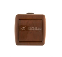 Выключатель 1-кл. ОП Ната 10А IP20 сосна LEZARD 710-0800-100