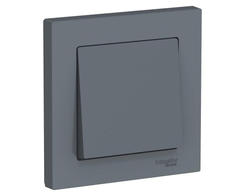 Выключатель 1-кл. СП AtlasDesign 10А IP20 (сх. 1) 10AX в сборе грифель SchE ATN000712