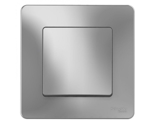 Выключатель 1-кл. СП Blanca 10А IP20 (сх. 1) 250В алюм. SchE BLNVS010103
