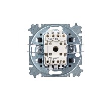 Выключатель 1-кл. СП Levit IP20 сер./бел. ABB 2CHH590145A6016