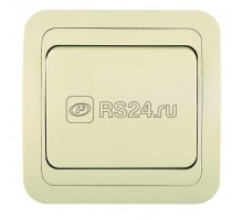 Выключатель 1-кл. СП Mimoza 10А IP20 крем./крем. Makel 25001