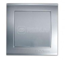 Выключатель 1-кл. СП Бриллиант 10А IP20 серебр. Universal 7949612