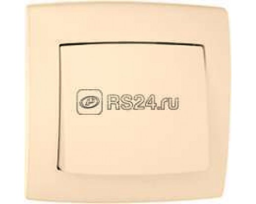 Выключатель 1-кл. СП Елизавета 10А IP20 С16-077 сл. кость Кунцево 6464