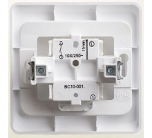 Выключатель 1-кл. СП Этюд 10А IP20 бел. SchE BC10-001B