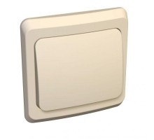 Выключатель 1-кл. СП Этюд 10А IP20 крем. SchE BC10-001K
