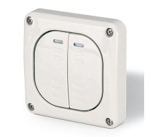 Выключатель 2-кл. 1п 20А IP66 бел. DKC DIS1373022
