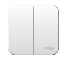 Выключатель 2-кл. ОП Blanca 10А IP20 (сх. 5) 250В бел. SchE BLNVA105001
