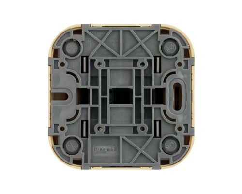 Выключатель 2-кл. ОП Quteo 10А IP20 10AX дерево Leg 782262 Выключатель 2-кл. ОП Quteo 10А IP20 10AX дерево Leg 782262