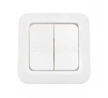 Выключатель 2-кл. СП 10А IP44 бел. БЕЛТИЗ С5 4-001