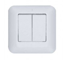 Выключатель 2-кл. СП 6А IP20 бел. БЕЛТИЗ С56-022