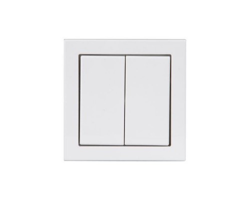 Выключатель 2-кл. СП Impressivo 16А IP44 бел. ABB 2TKA000173G1