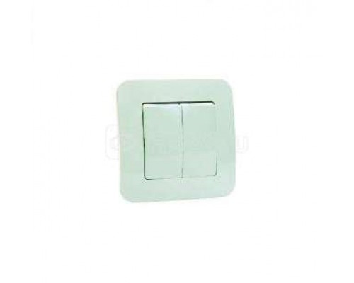 Выключатель 2-кл. СП Lillium N 10А IP20 бел. Makel 55003