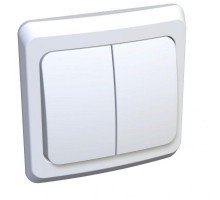 Выключатель 2-кл. СП Этюд 10А IP20 бел. SchE BC10-002B