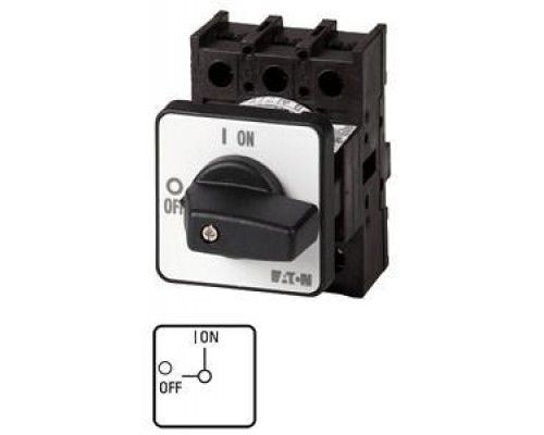 Выключатель 3P+1НО+1НЗ 32А перед. креп. P1-32/E/HI11 EATON 062609
