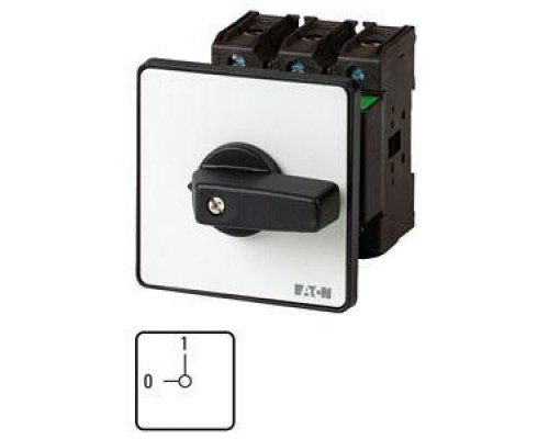 Выключатель 3P+1НО+1НЗ 63А перед. креп. P3-63/E/HI11 EATON 079220