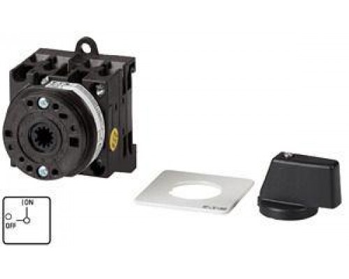 Выключатель 3P+N 1НО+1НЗ Ie=12А 90град. T0-3-15680/XZ EATON 013046