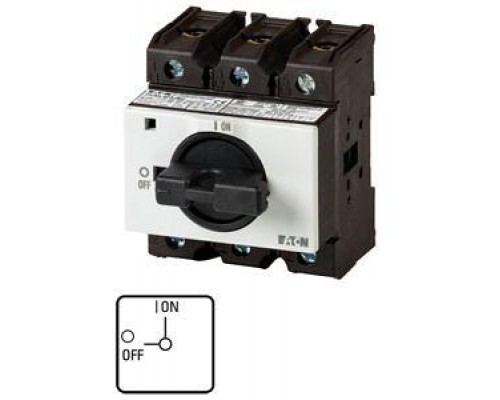 Выключатель 3P+N 63А модульное исполнение P3-63/IVS/N EATON 022267