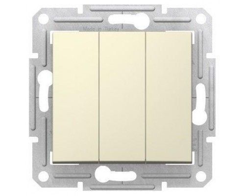 Выключатель 3-кл. Sedna 230В 10AX беж. SchE SDN0300647
