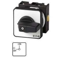 Выключатель 3п 1НЗ Ie=12А пол.0-1 90град. перед. креп. T0-2-113/E EATON 011111