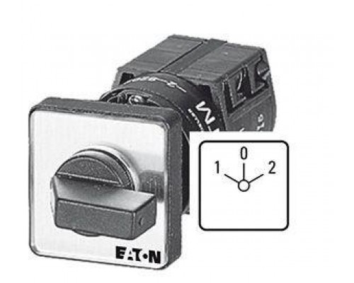 Выключатель 3п Ie=12А пол.1-0-2 45град. перед. креп. TM-3-8212/E EATON 010807