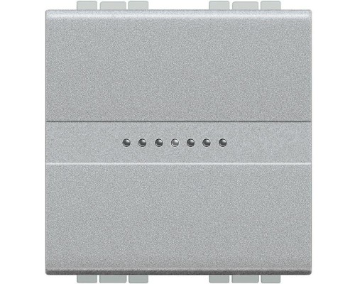 Выключатель аксиальный 1-кл. 2мод. СП LivingLight 10А IP20 250В авт. клеммы алюм. Leg BTC NT4051M2AN