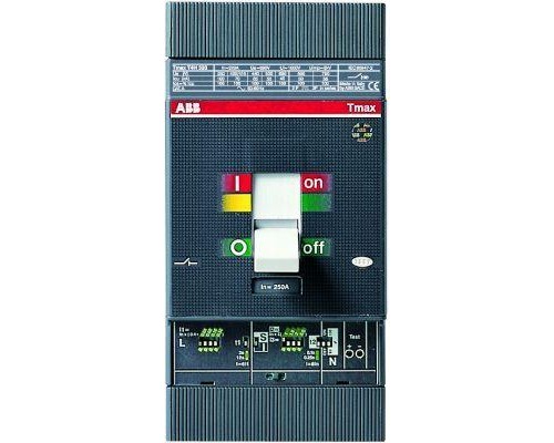 Выключатель авт. для защиты эл. двиг. 3п T4N 250 PR221DS-I 3pFF ABB 1SDA054002R1