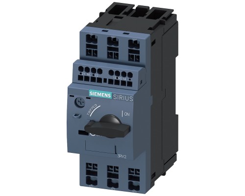 Выключатель авт. для защиты электродвигателя типоразмер S00 Siemens 3RV20111AA25