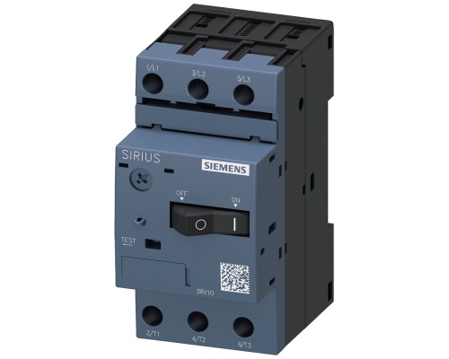 Выключатель авт. защиты двиг. 3RV10 (2.2-3.2А) Siemens 3RV10111DA10