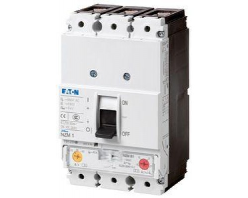 Выключатель авт. защиты двиг. 3п 40А 50кА диапазон уст. 32...40А NZMN1-M40 EATON 265718