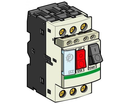 Выключатель авт. защиты двиг. ME10 (4-6.3А) с доп. конт. SchE GV2ME10AE11TQ