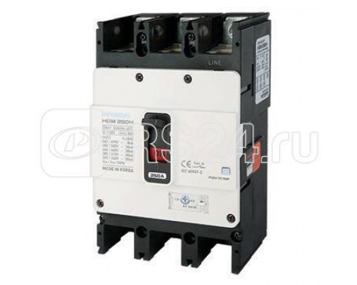 Выключатель автоматический 160...200А 38кА J2 HGM250H 3PT4S0000C 00200F 380/415В AC HYUNDAI 13.03.02.000520