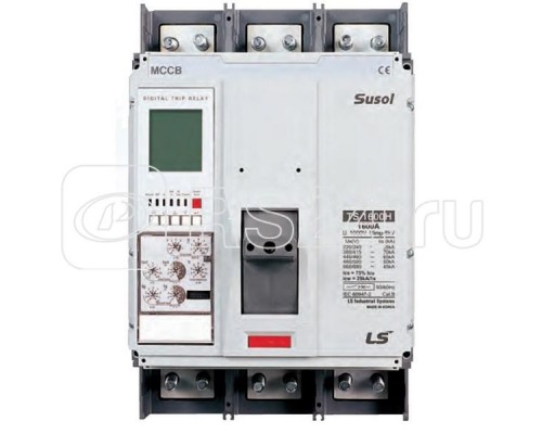 Выключатель автоматический 3п 1000А 50кА TS1000N AG1 LSIS 171006800