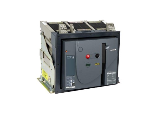 Выключатель автоматический 3п 1250А 65кА EasyPact MVS электрон. расцеп. ET6G стац. ручн. привод SchE MVS12H3MF6L