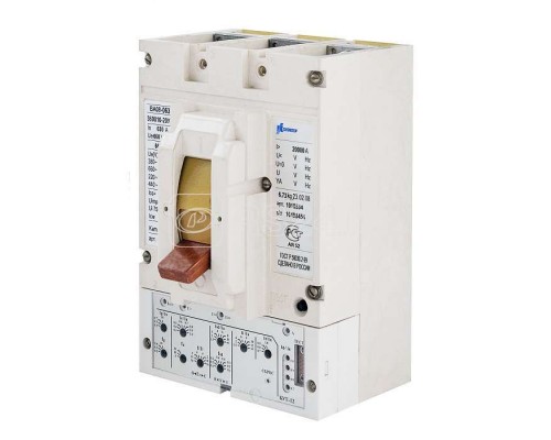 Выключатель автоматический 3п 250А 30кА ВА08-0405Н 340010 ЭР 660В задн. подкл. Контактор 1038018