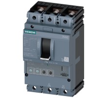 Выключатель автоматический 3п 250А 55кА 415В AC 3VA2 IEC типоразмер 250 защита линии расцеп. ETU350 LSI откл. способность M литой корпус Siemens 3VA22255HN320AA0