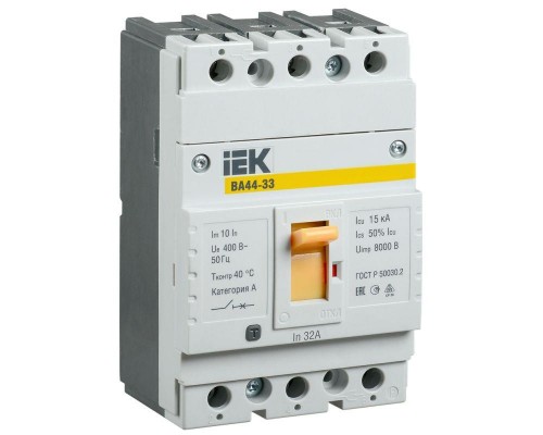 Выключатель автоматический 3п 32А 15кА ВА44 33 ИЭК SVA4410-3-0032