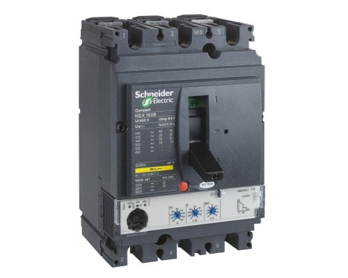 Выключатель автоматический 3п 3т 160А 25кА NSX160B Micrologic 2.2 SchE LV430745
